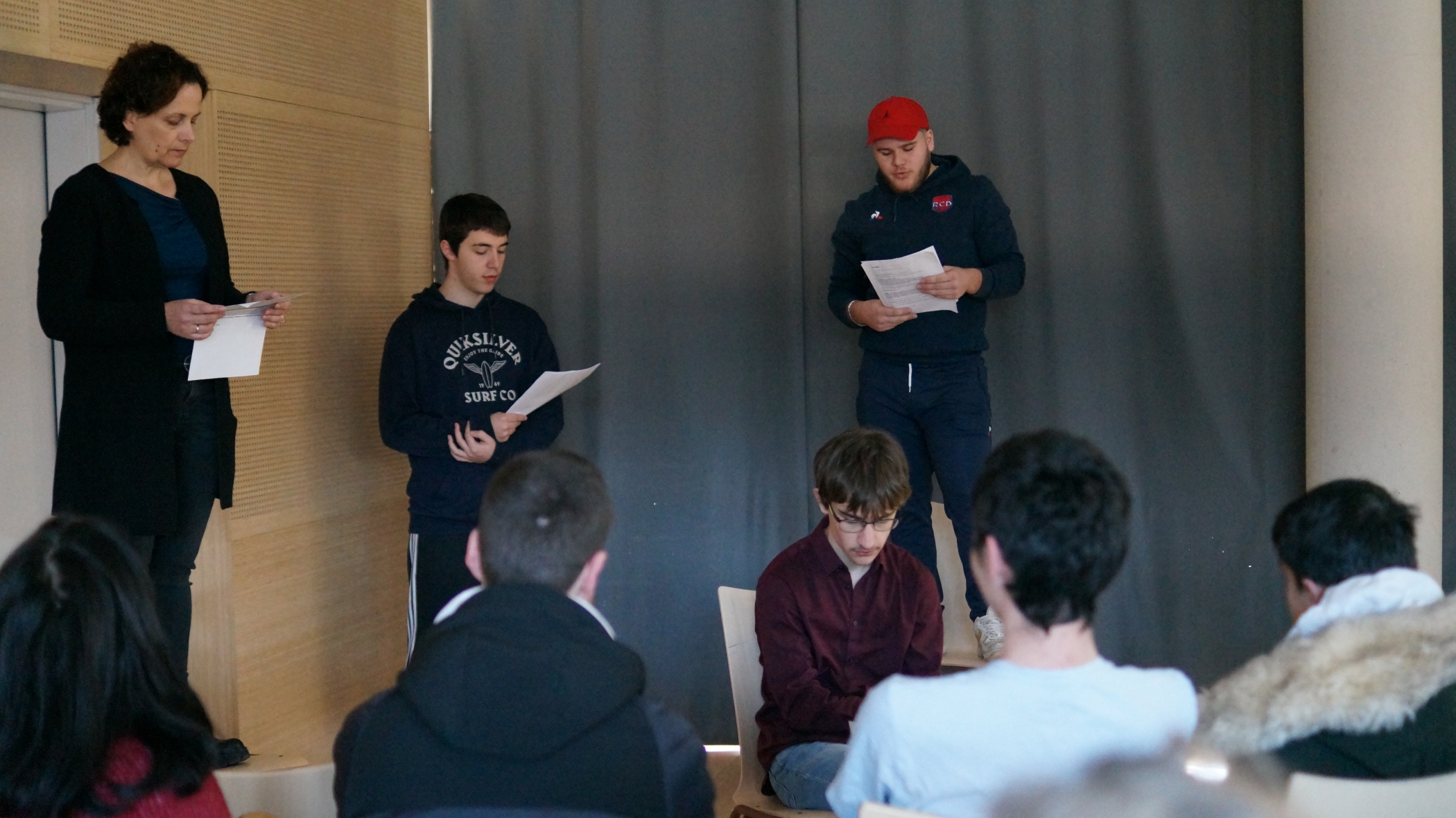 Ateliers et restitutions avec le Dynamo Théâtre