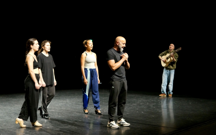 Le plateau fait sa rentrée sur des airs de flamenco avec Miscea Danse