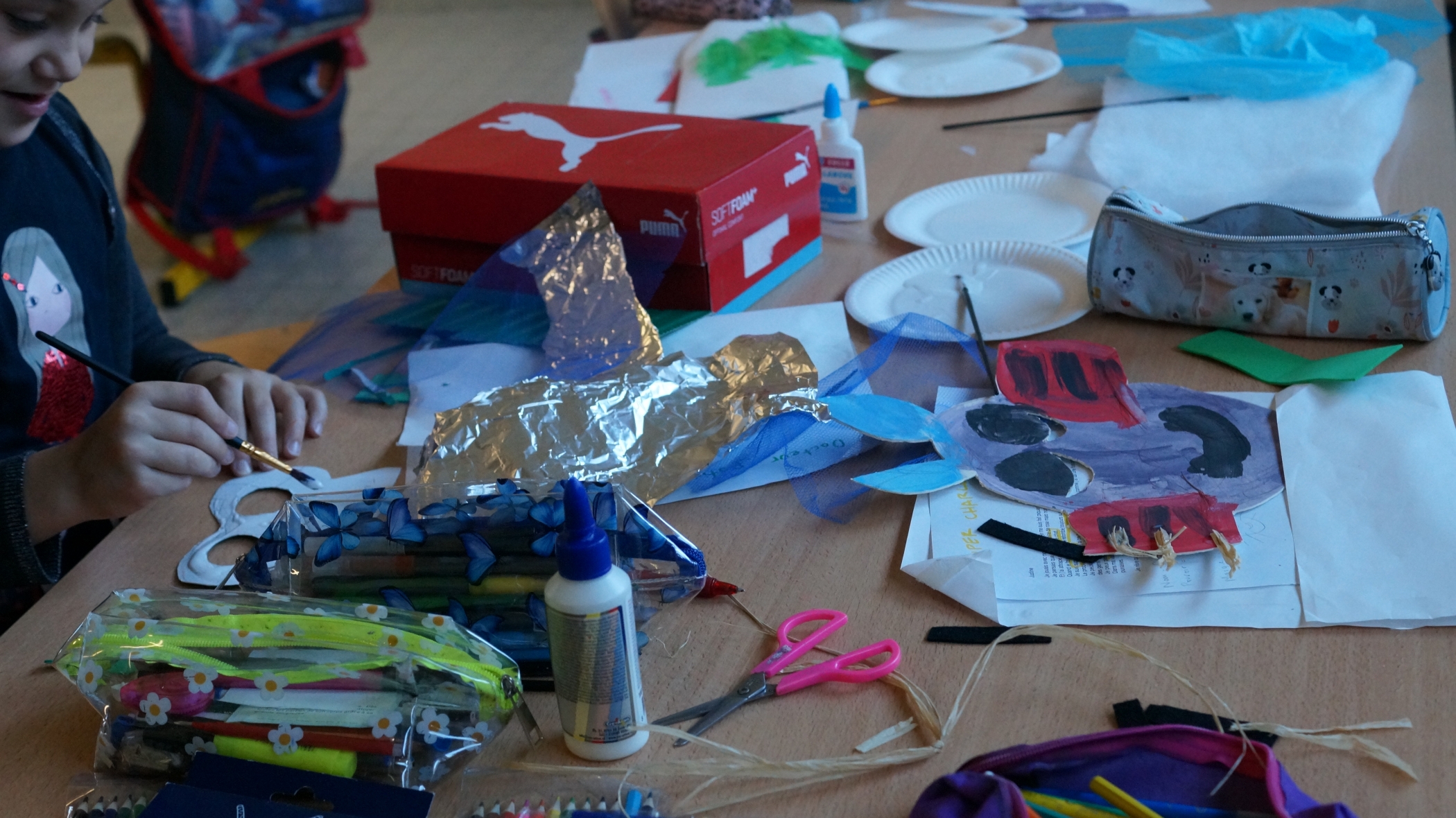 Des ateliers menés par la Compagnie Du Jour au Lendemain à l'école Paul Langevin