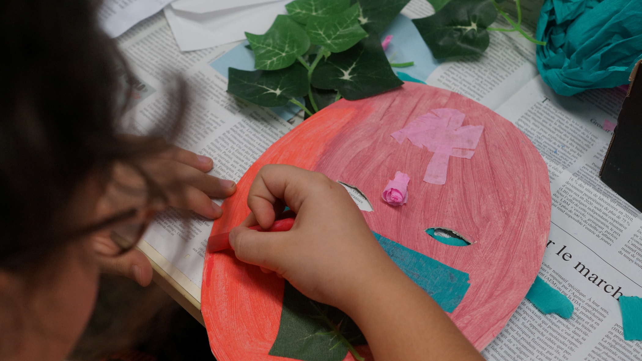 Des ateliers menés par la Compagnie Du Jour au Lendemain à l'école Paul Langevin