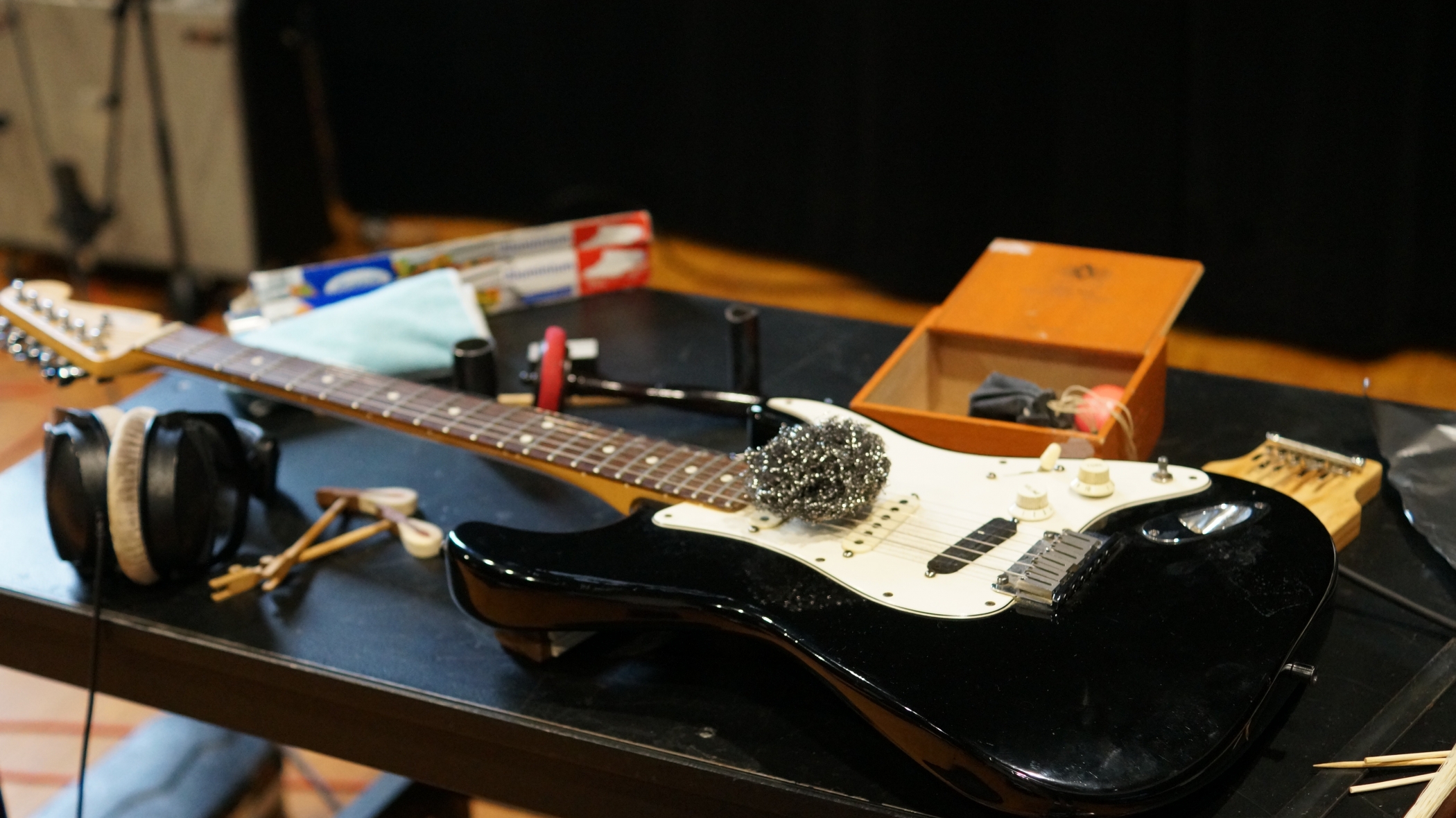 La Folie Kilomètre au studio d’enregistrement