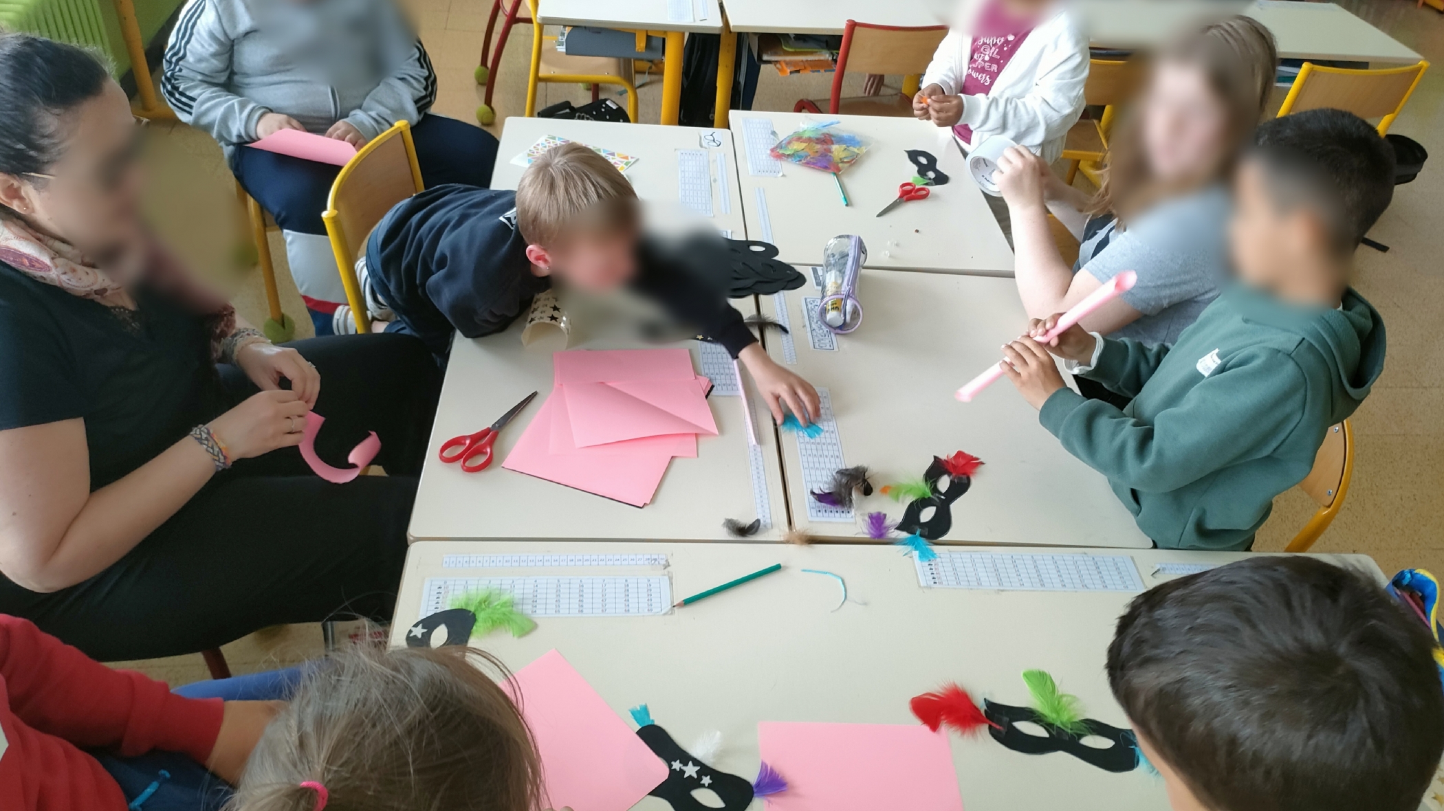 Une médiation réalisée par l'IME la Durance autour du spectacle Sous la Surface