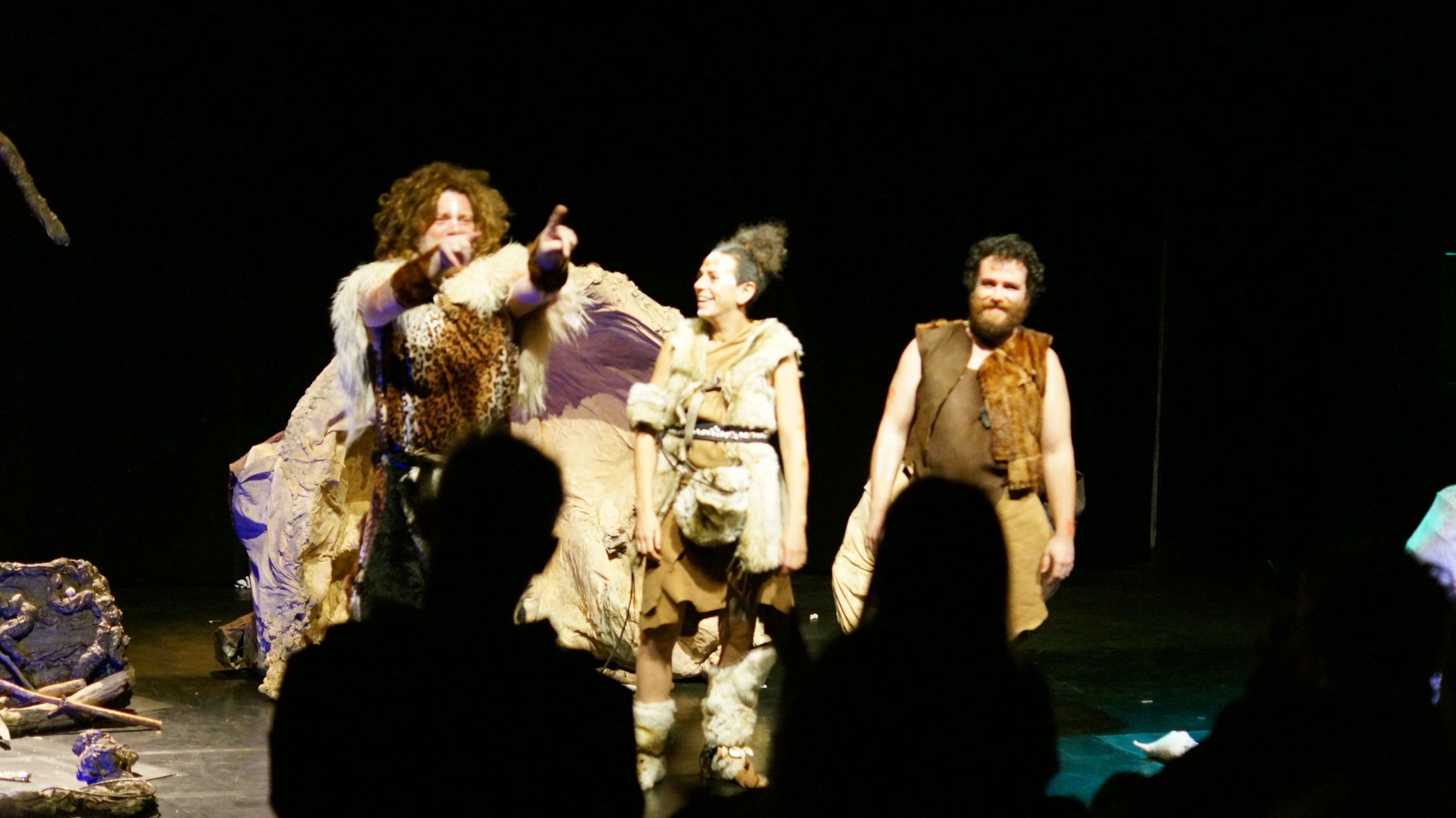 La Compagnie du Mirliton en résidence en scène de répétition