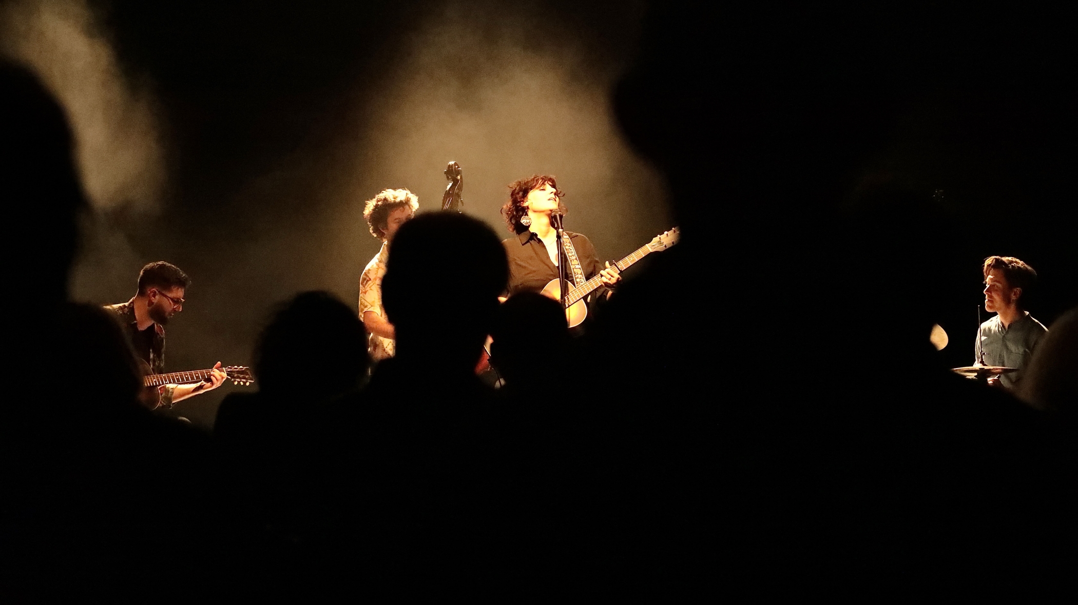 Cordes vocales et sourires au rendez-vous pour un atelier voix avec Marion Rampal