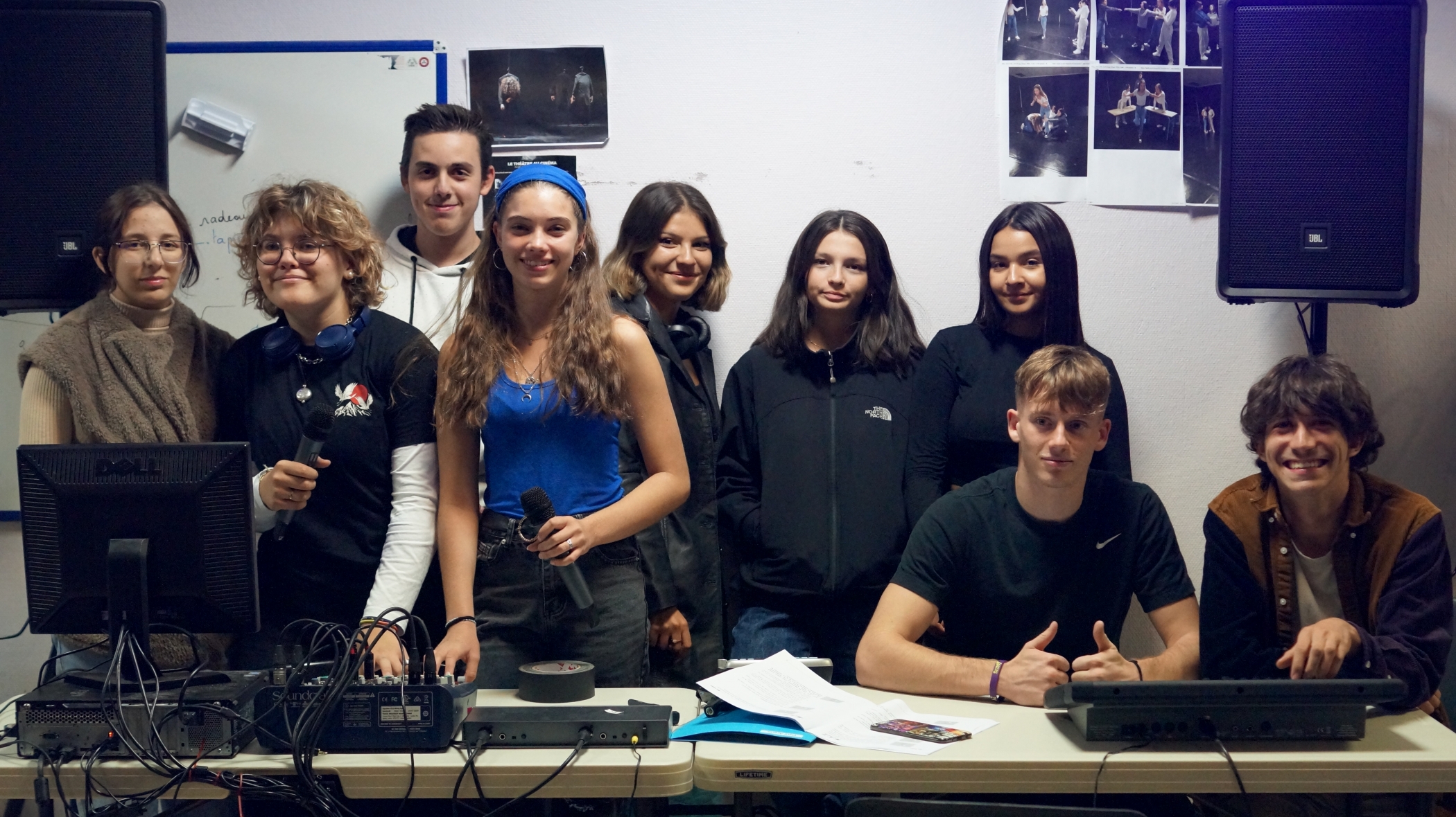 Les lycéens de Paul Arène découvrent le son et la lumière