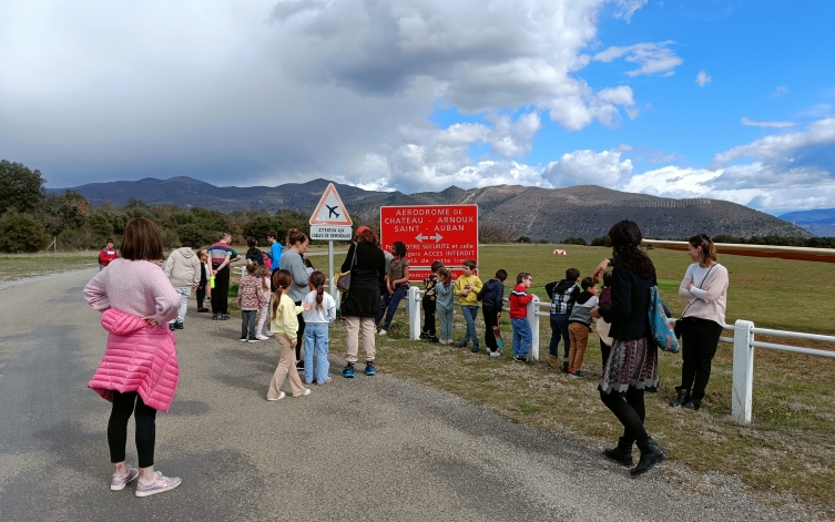 Une médiation réalisée par l'IME la Durance autour du spectacle Sous la Surface