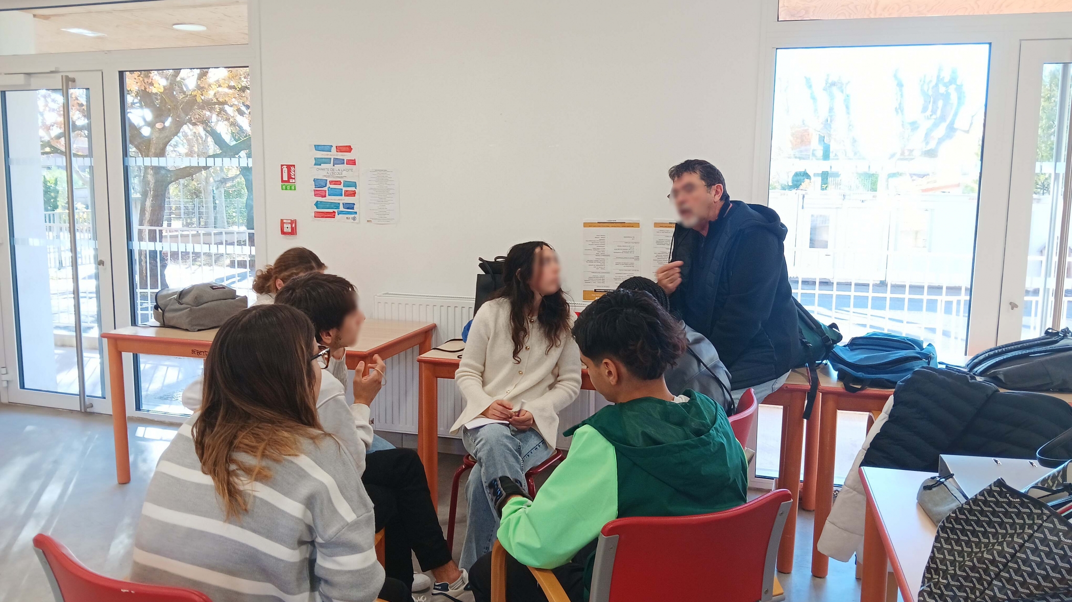 Effet papillon, danse et médiation pour la classe de 1ère de la MFR