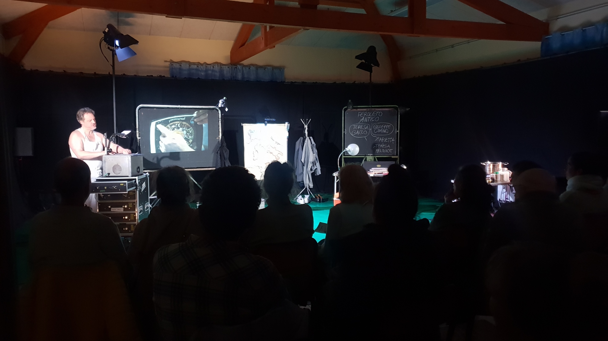 Sur les routes avec le spectacle <i>La Truelle</i>