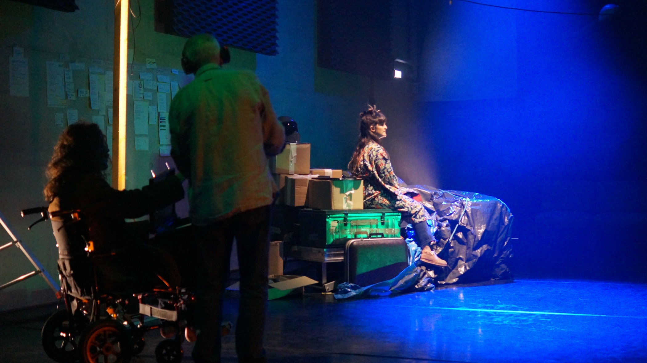 Une semaine en salle de répétition avec Les Bruits du Réel