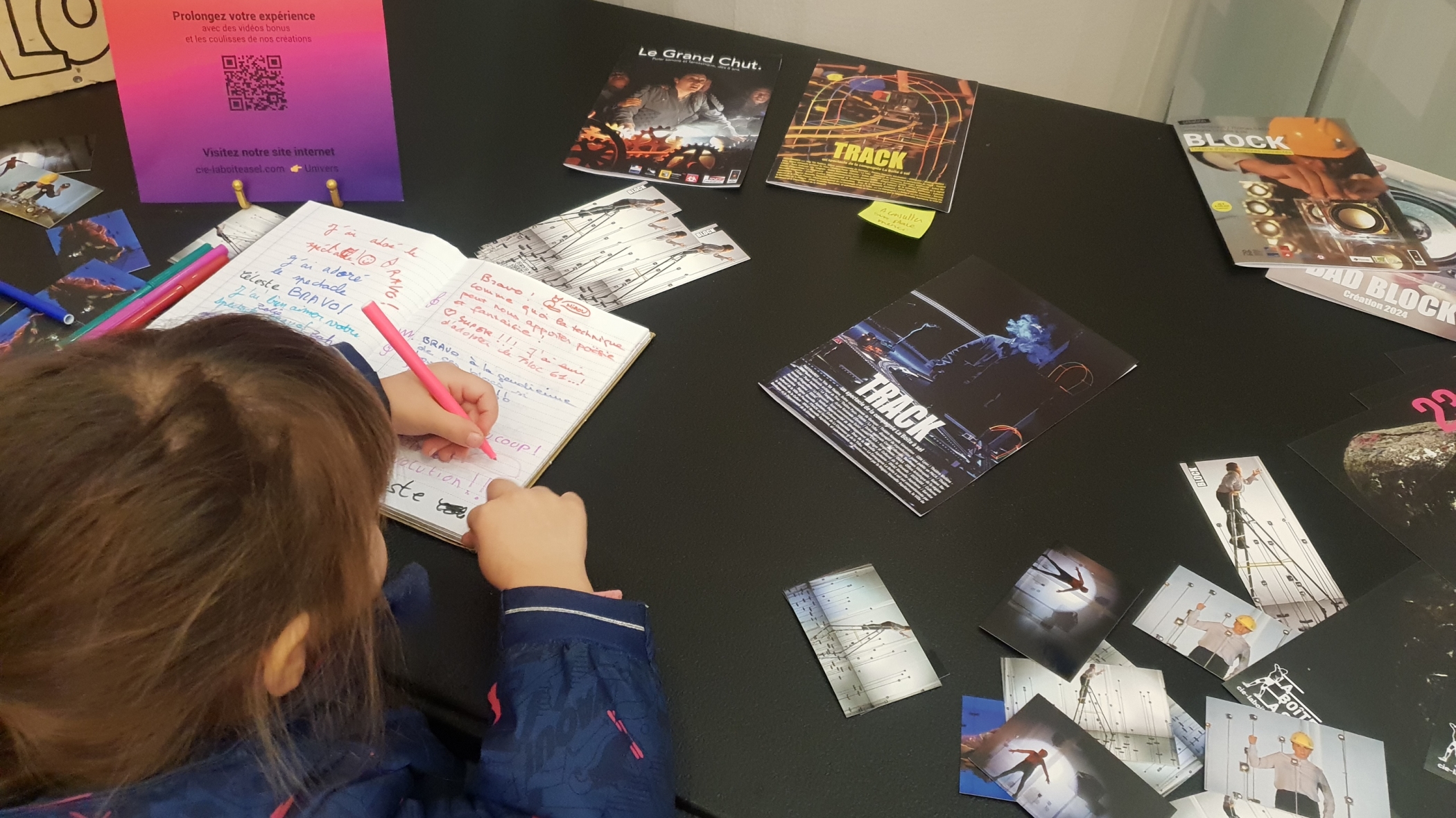 Deux semaines avec la compagnie La Boite à sel