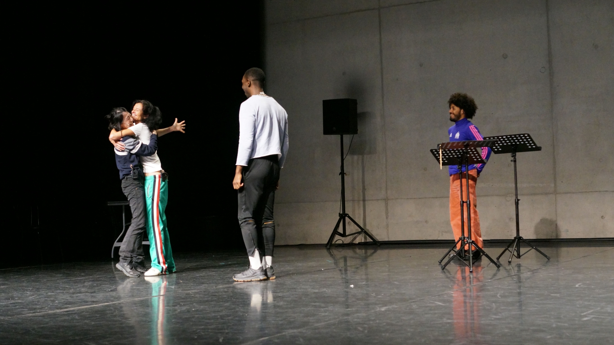 En résidence au plateau avec la Cie Demesten Titip