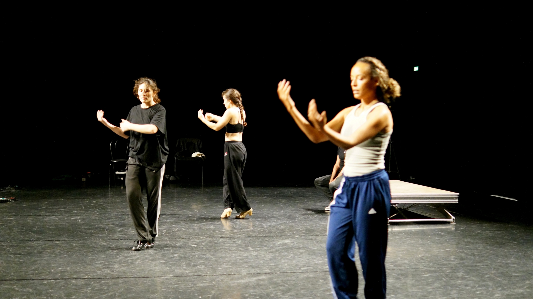 Le plateau fait sa rentrée sur des airs de flamenco avec Miscea Danse