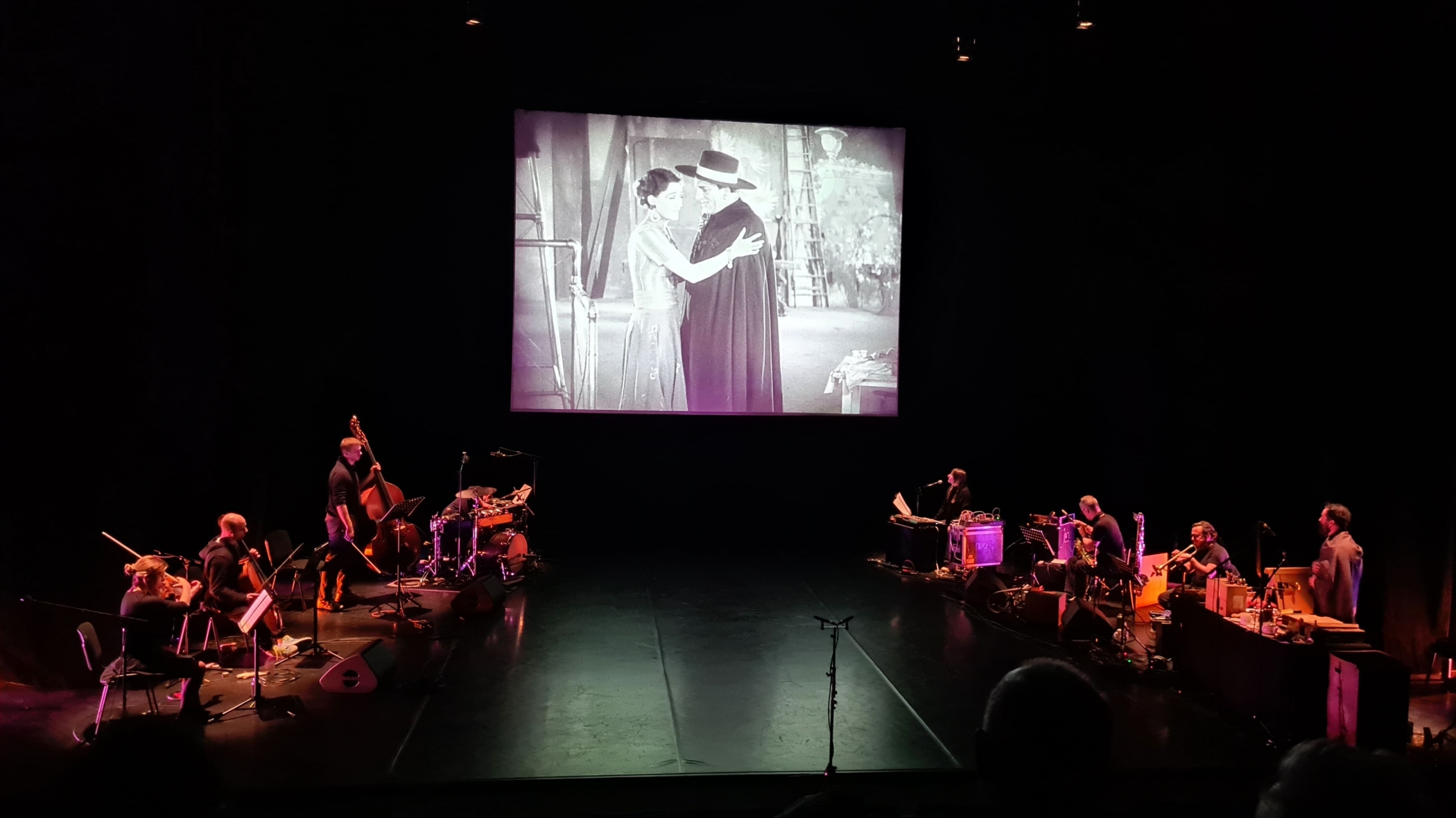 Au plateau, avec Sylvain Rifflet