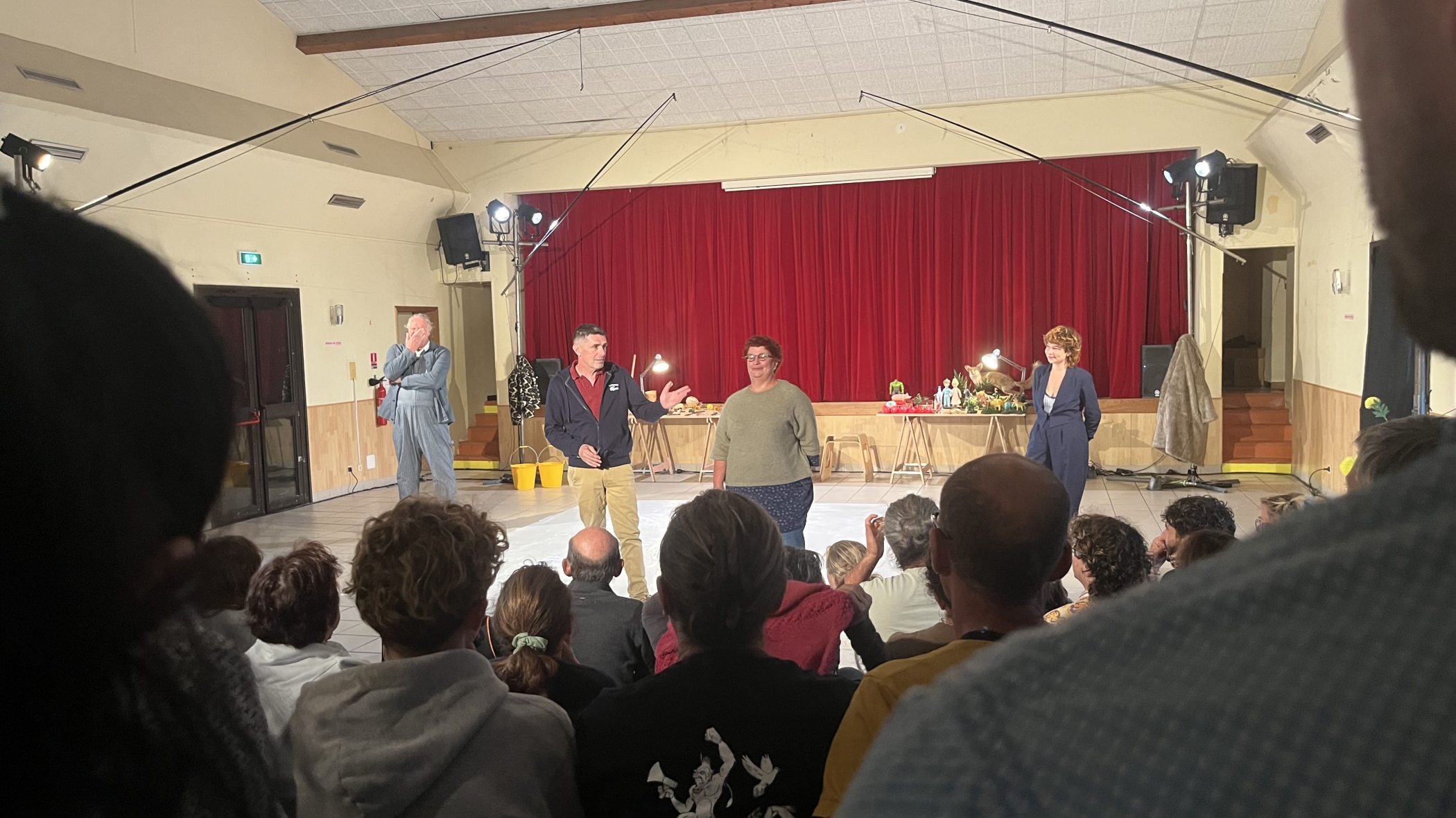 Première série de spectacle hors-les-murs de la saison