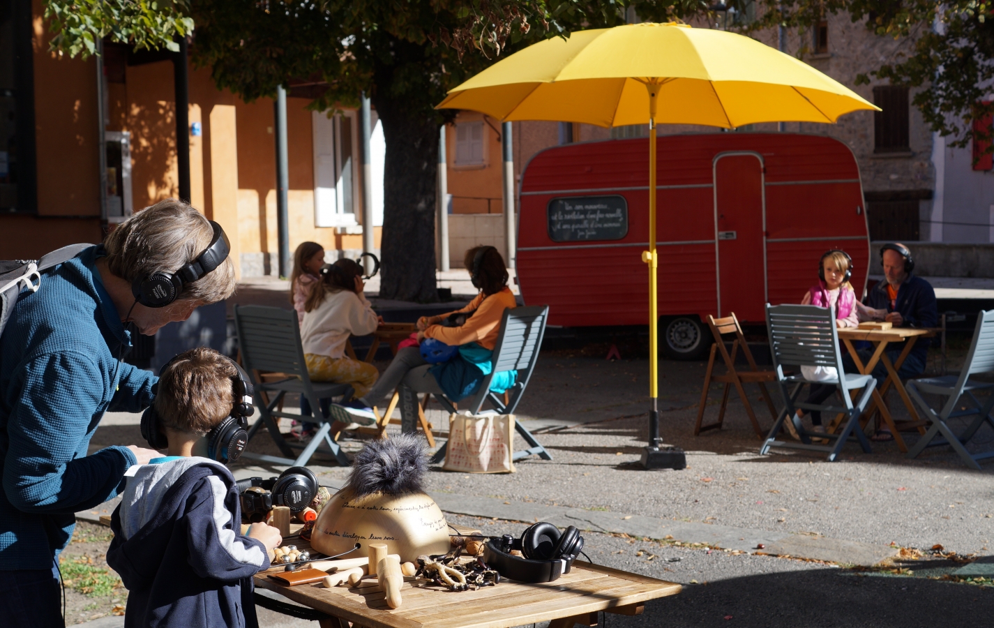 Caravane de l'écoute à Forcalquier, Saint-Étienne-les-Orgues et Sigonce
