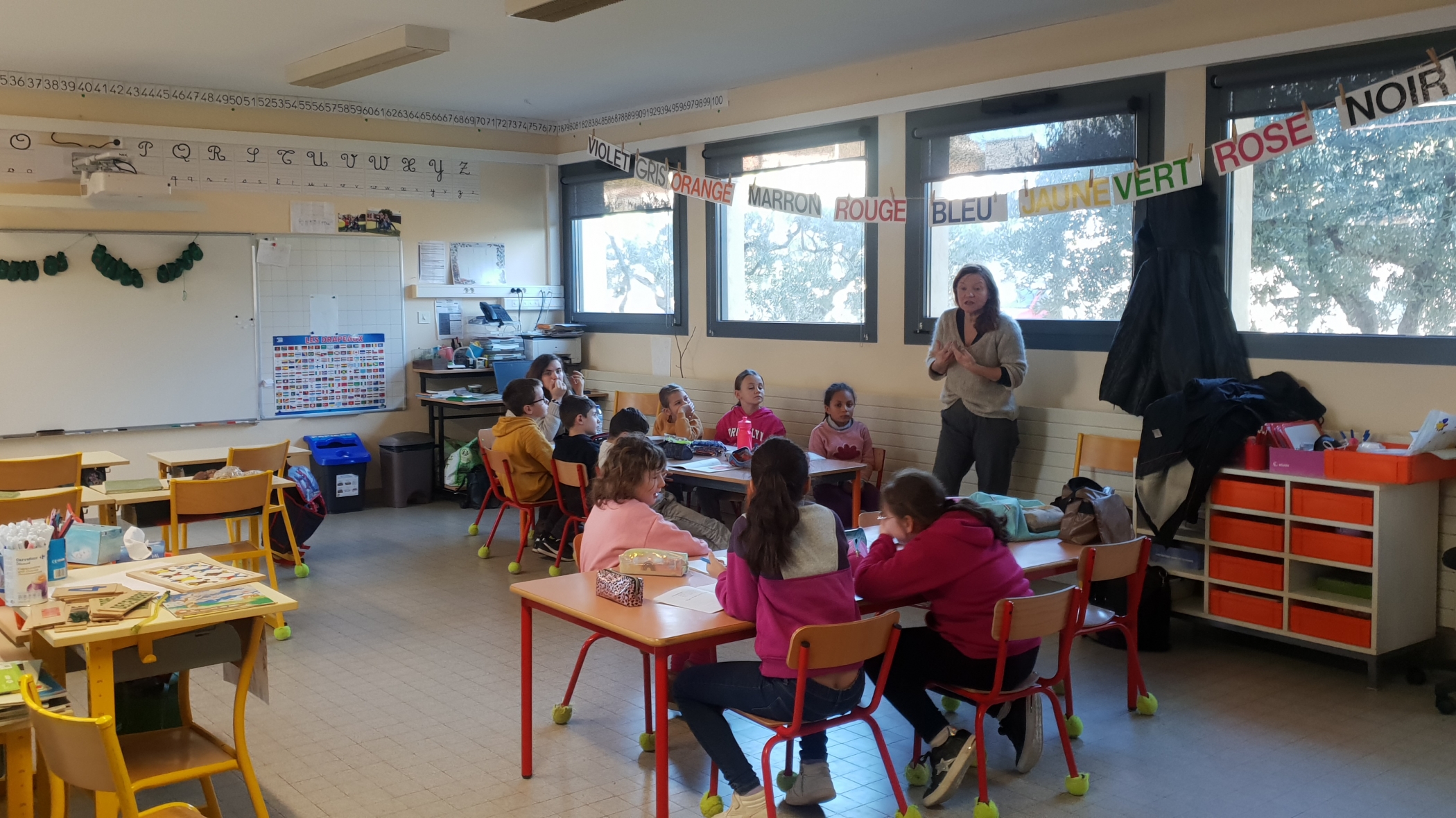 Des ateliers menés par la Compagnie Du Jour au Lendemain à l'école Paul Langevin