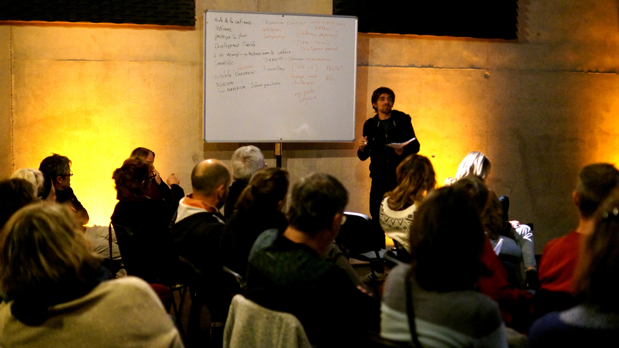 Une semaine avec Sébastien Valignat, artiste au long cours