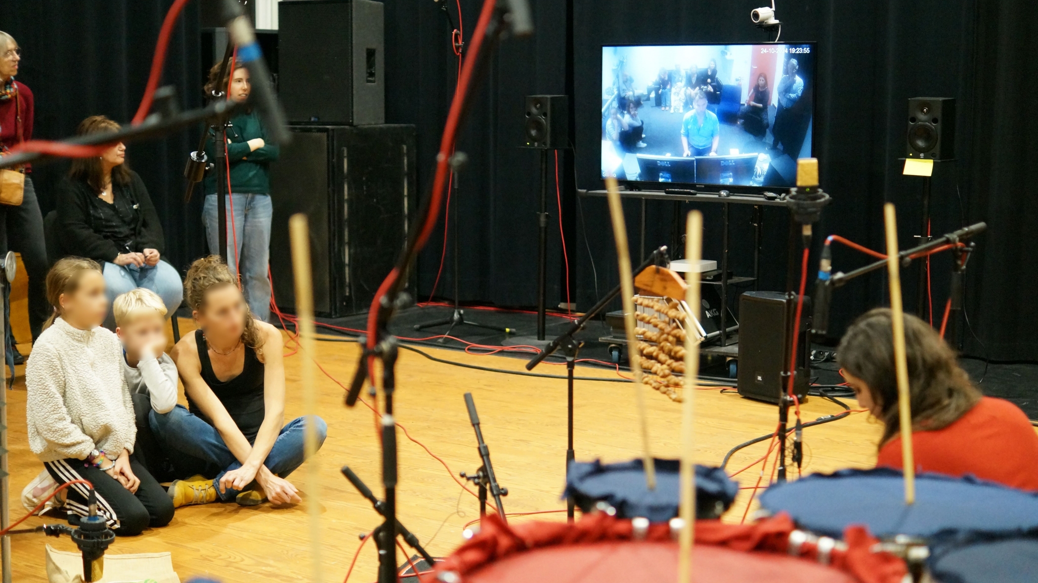 Silence, ça enregistre au studio !