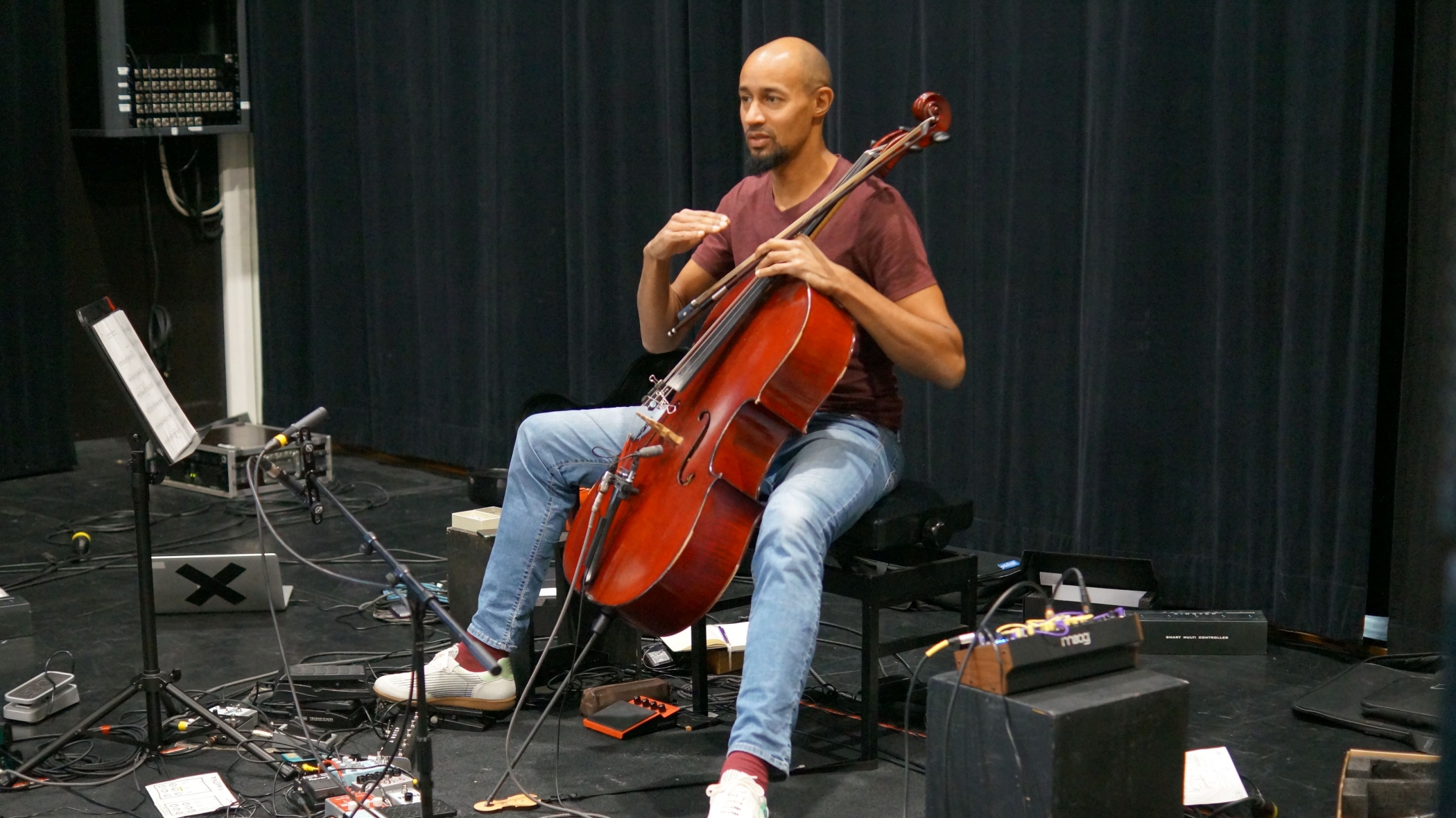 En résidence avec Olivier Koundouno et son équipe