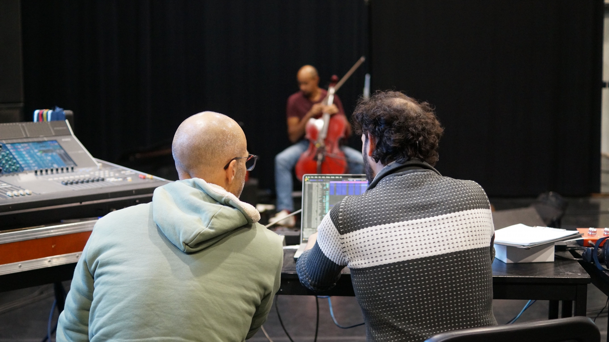 En résidence avec Olivier Koundouno et son équipe